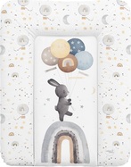CEBA BABY Podložka prebaľovacia mäkká malá (50x70) Basic Rainbow Walk