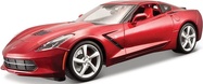 Maisto - 2014 Corvette Stingray, metal červený, 1:18