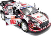 1:18 FORD PUMA RALLY1 HYBRID WHITE #22 M.SESKS / R
