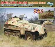 Model Kit military 6859 - Sd.Kfz.250/9 le.S.P.W. mit PANZERAUFBAU Sd.Kfz.250/Z (1:35)