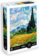 SENTOSPHERE Puzzle Pšeničné pole s cyprusmi- Vincent van Gogh 1000 dielikov