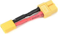 Konverzný kábel XT-30 prístroj - XT-60 batéria 14AWG