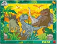 Puzzle Jurský Svet 40 dielikov doskové