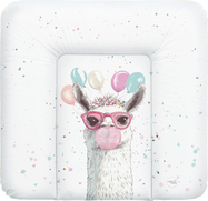 CEBA Podložka prebaľovacia mäkká (75x72) Basic Crazy Lama