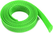 Ochranný káblový oplet 10mm zelený (1m)