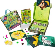 MY CREATIVE BOX® Senzorická kreatívna sada na modelovanie Džungľa