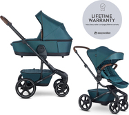 EASYWALKER Kočík kombinovaný Harvey5 Premium 2v1 Jade Green LITE RWS