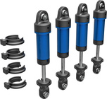 Amortizor Traxxas GTM aluminiu albastru anodizat (4)