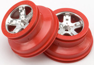 Traxxas disk 2.2/3.0" SCT saténovo-červený (2) (2WD predný)