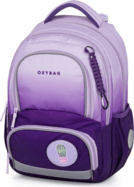 Študentský batoh OXY NEXT Ombre Purple