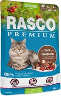 Kapsička Rasco Premium Sterilized kačka s brusnicou 85g