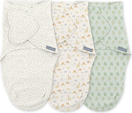 INGENUITY Zavinovač SwaddleMe™ Uliatka pamuk 1 TOG 0-3m Monogram Collection™ Safari Swa