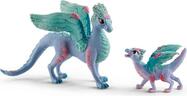 Schleich Kvetinový drak s mláďaťom