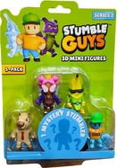 Stumble Guys 3D mini figúrka 5ks Series 2