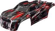 Traxxas karoséria Sledge červená