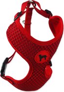 Postroj Active Dog Mellow S červený 1,5x35-47cm