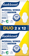 VUOKKOSET Einsätze mit Flügeln Normale Flügel (24 Stück)