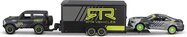 Maisto - Design Team Haulers, 2021 Ford Bronco, Car Trailer, 2015 Ford Mustang GT, 1:64