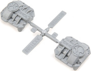 Axial kryt diferenciálu strieborný: AR44