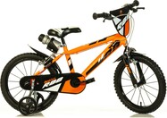 Dino Bikes - Detský bicykel 16" 416U26R88 - oranžový