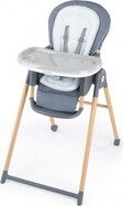 INGENUITY Stolička jedálenská Deluxe 7v1 Proper Positioner™ Chambray 0m+ do 23 kg