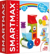 SmartMax - Moja prvá magnetická stavebnica s autom 2v1