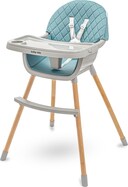 Jedálenská stolička Baby Mix Freja wooden dusty green
