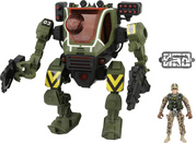 Kampfroboter Mecha Militär mit Effekten Set 26 cm