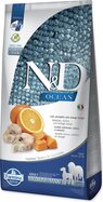 Krmivo N&amp;D Dog Ocean Adult Medium &amp; Maxi Codfish, Pumpkin &amp; Orange 12kg