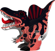 EUGY Spinosaurus 3D puzzle di cartone
