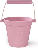 Bigjigs Toys Plážové vedierko svetlo ružové