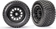 Traxxas koleso 4.3/5.7", disk XRT Race čierny, pneu Gravix (pár)