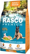 Hrăniți pui Rasco Premium Adult Mediu cu orez 3kg