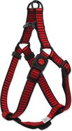 Postroj Active Dog Premium M červený 2x53-77cm