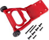 Traxxas ruedas de soporte fijas rojas