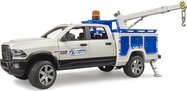 Bruder 2509 Veicolo di servizio RAM 2500 con faro rotante 1:16