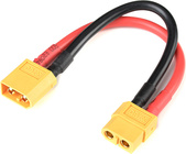 Predlžovací kábel XT-60 12AWG 12cm