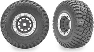 Traxxas Rad 1.4", graue Felge, BFG Mud-Terrain Reifen (2)