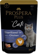 Prospera Plus Sterilized 1+, Pollo, Zanahoria 85g
