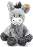 STEIFF Friends Dinkie donkey, light grey plyšová hračka