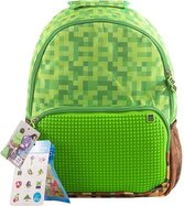 PIXIE CREW Freizeitrucksack grüner Würfel