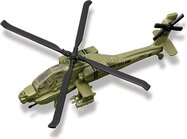 Maisto - Fresh Metal Tailwinds - lietadlá, AH-64 Apache, zelené