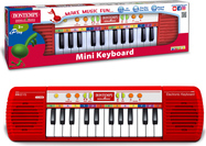 Bontempi Mini Klávesy, 24 kláves, 10 melódii, funkcia učenia, nahrávanie