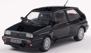 1:43 VOLKSWAGEN GOLF RALLY BLACK 1989 - SOLIDO - S