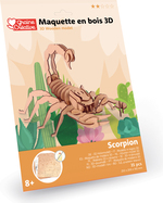GRAINE CREATIVE 3D Puzzle Škorpijon 35 kos