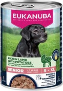 Konzerva EUKANUBA Senior bohatá na jahňacie so zemiakmi 400 g