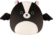 SQUISHMALLOWS Netopierí skunk - Skyler, 30 cm