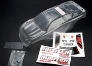 Traxxas karoséria nenafarbená, svetlé samolepky: Rustler