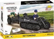 Cobi 2681 II WW Kettenkrad cu remorcă, 1:28, 239 p, 1 f