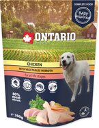 Pocket Ontario pui cu legume in bulion 300g
